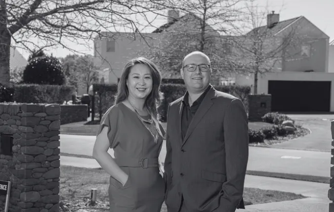 James and Lynnette started selling houses together