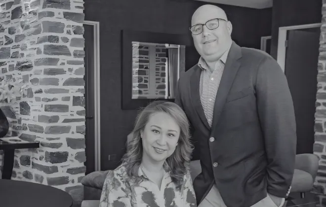 James and Lynnette became Team Mullins